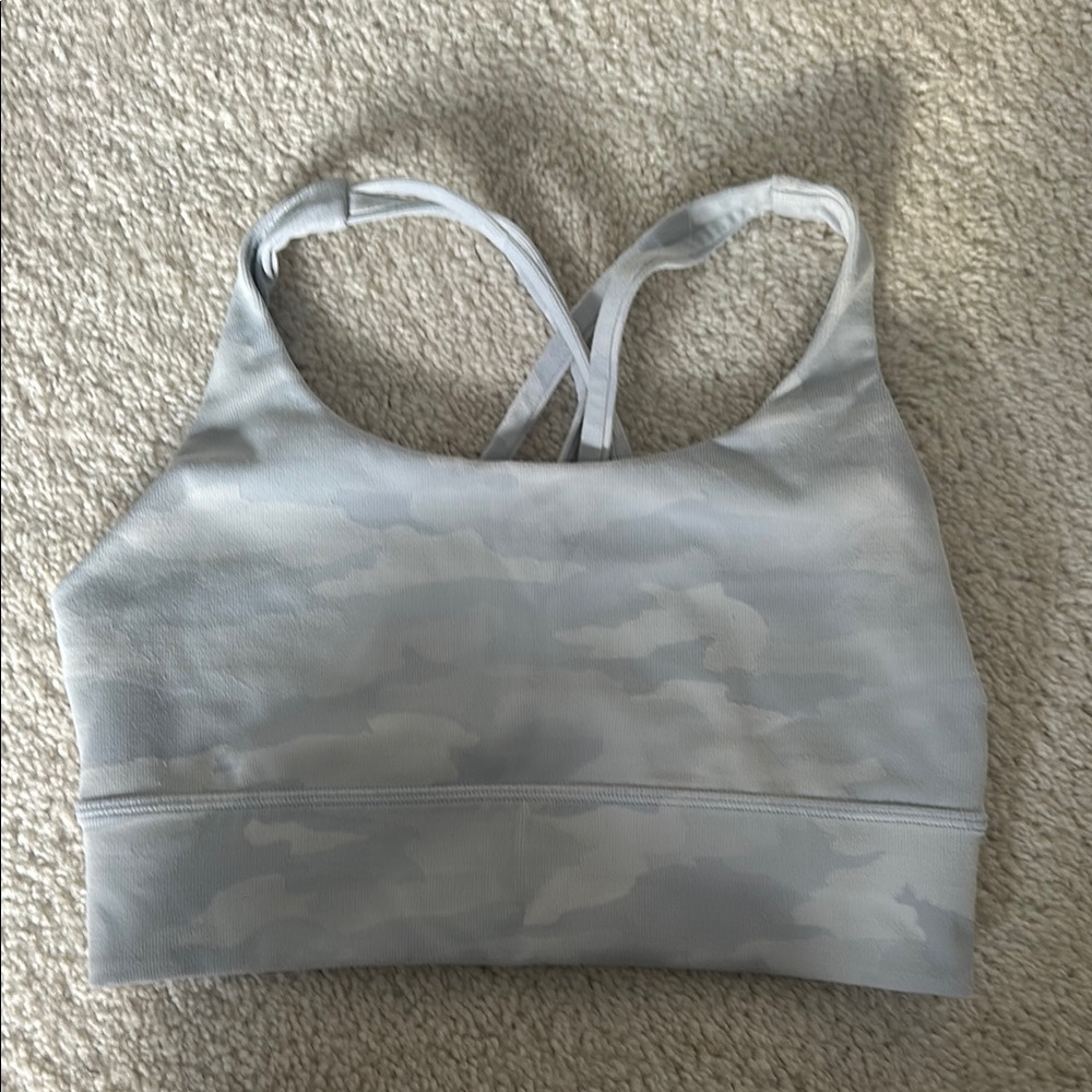 Lululemon Gray Camo Sports Bra (6)